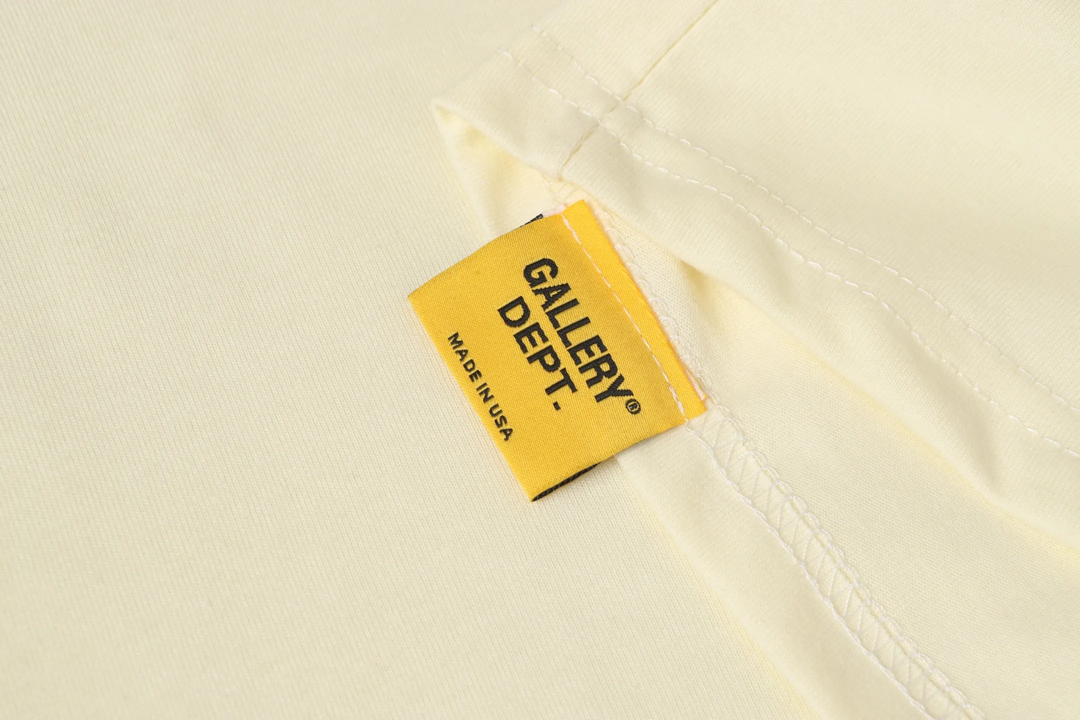 GALLERY.DEPT Summer new short-sleeved model number: D3317P110 Color: black apricot Size: S M L XL